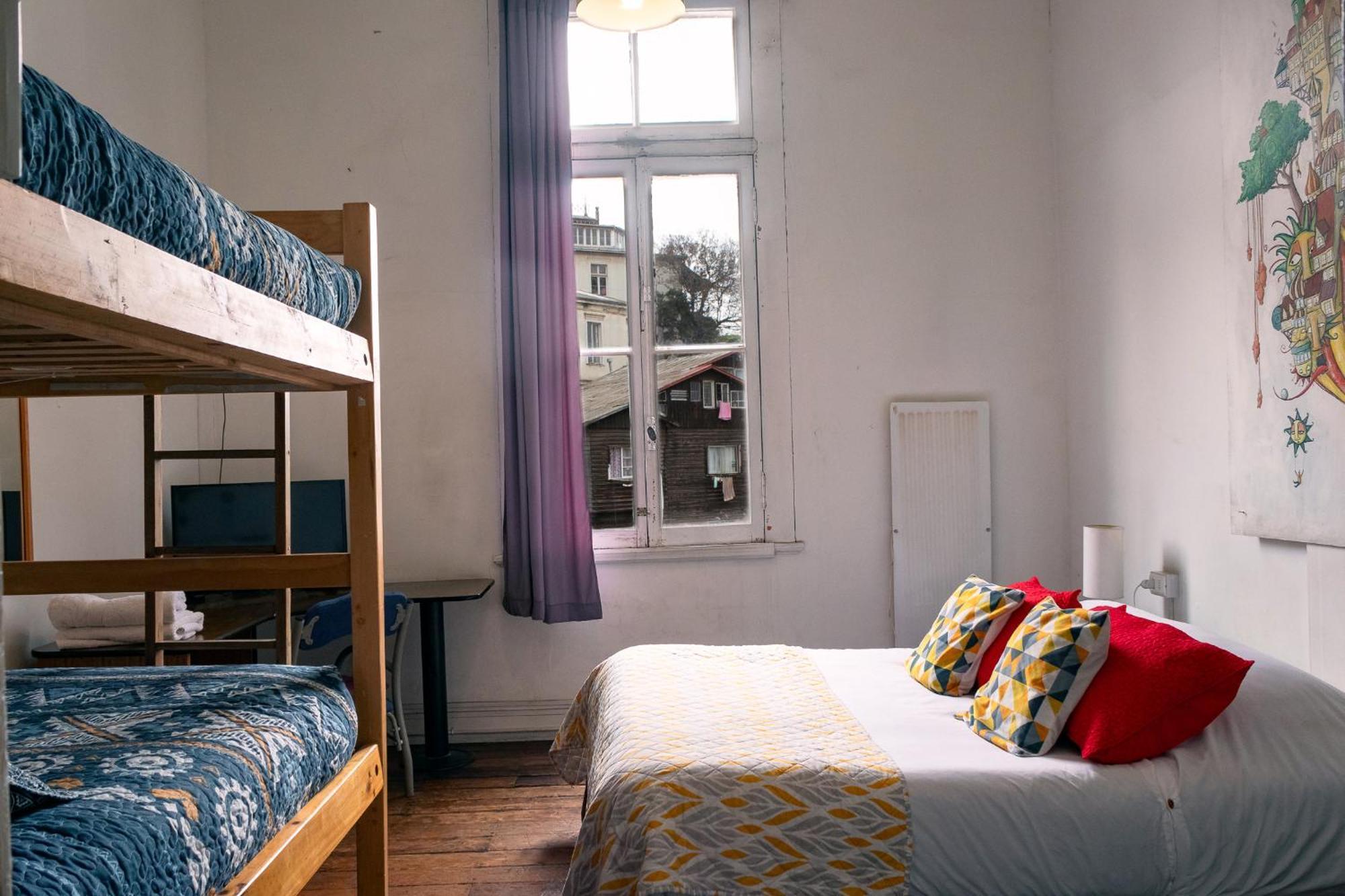 Casa Volante Hostal Valparaiso Ngoại thất bức ảnh