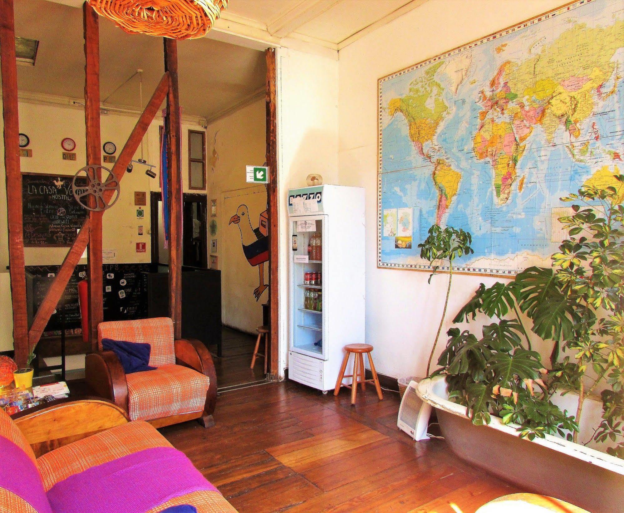 Casa Volante Hostal Valparaiso Ngoại thất bức ảnh
